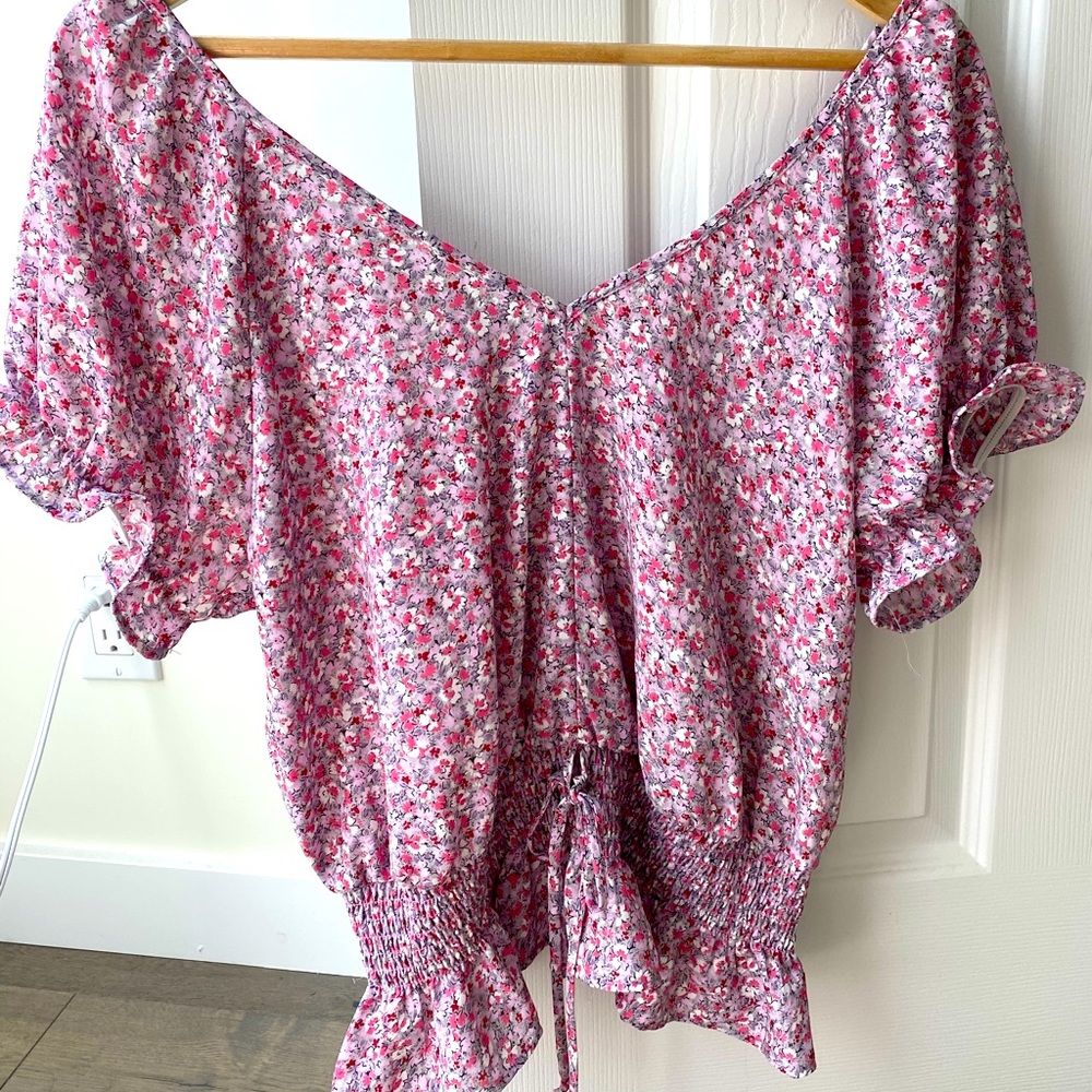 Sienna Sky Ruffle Floral Top